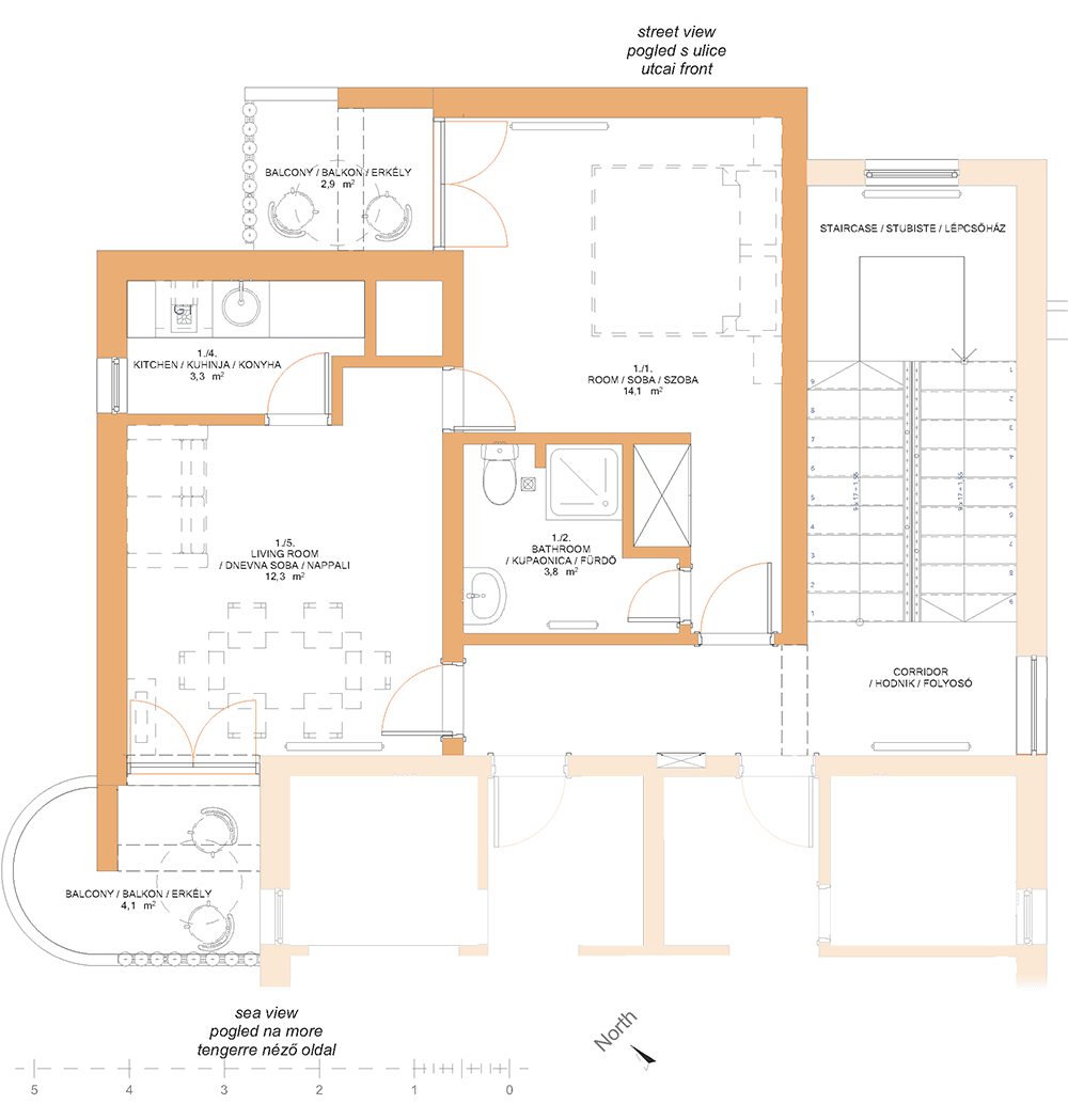 Umber floor plan